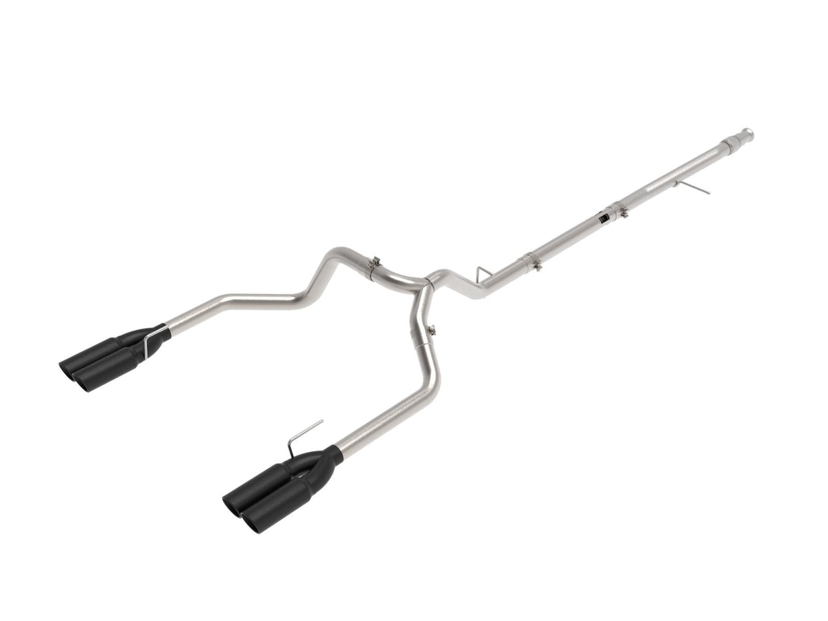 AFE Vulcan Series 3 IN 304 Stainless Steel DPF-Back Exhaust System w/Black Tip (GM Trucks 20-21 L6-3.0L (td) LM2) - 49-34130-B