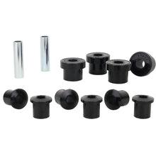 Whiteline Performance Spring - eye front/rear and shackle bushing (1976-1986 CJ5, CJ7, Scrambler) - W73814