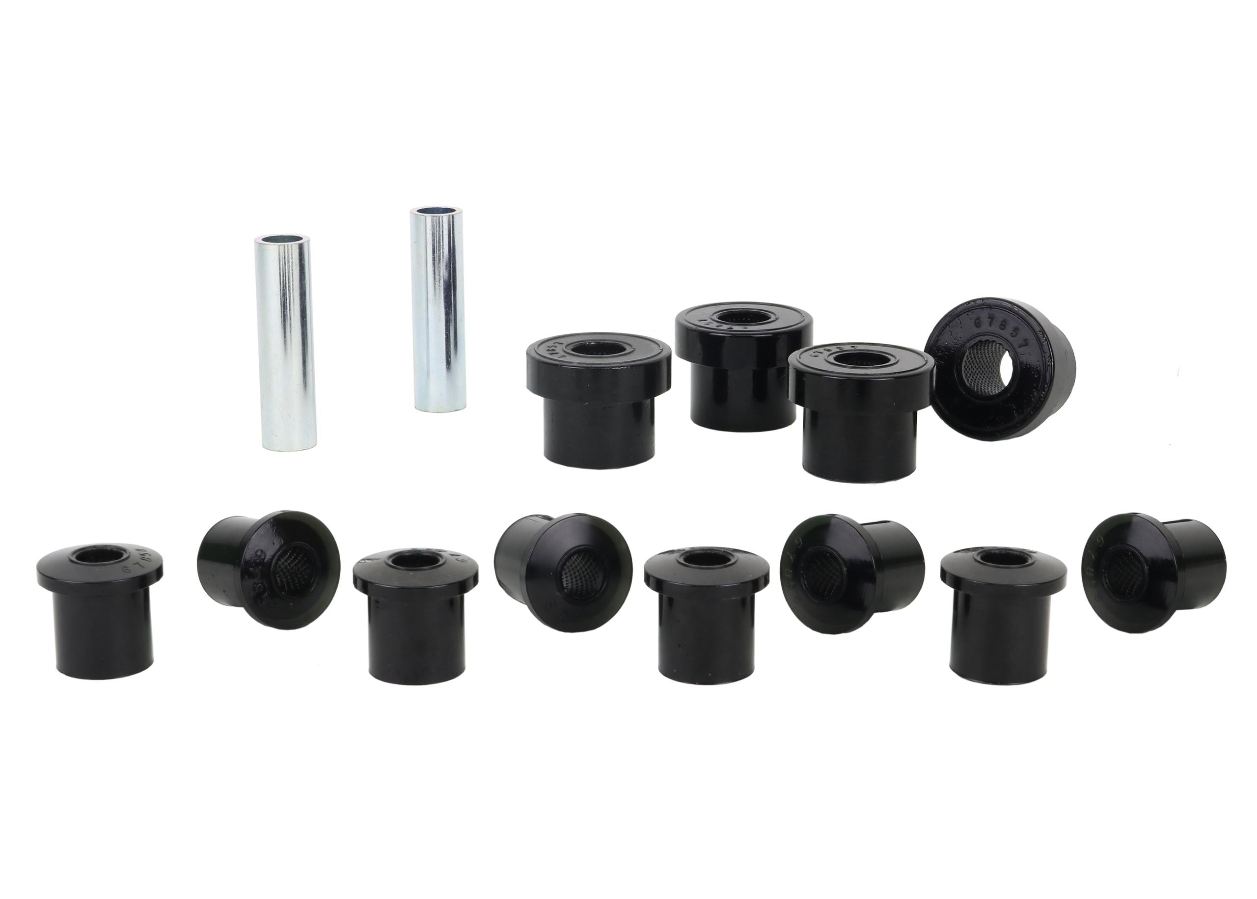 Whiteline Performance Spring - eye front/rear and shackle bushing (1976-1986 CJ5, CJ7, Scrambler) - W73814