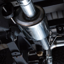 AWE 0FG Non-Resonated Catback (With Bumper Cutouts) - Diamond Black Tips (2021-2025 F-150 Tremor 3.5L / 5.0L) - 3020-33402