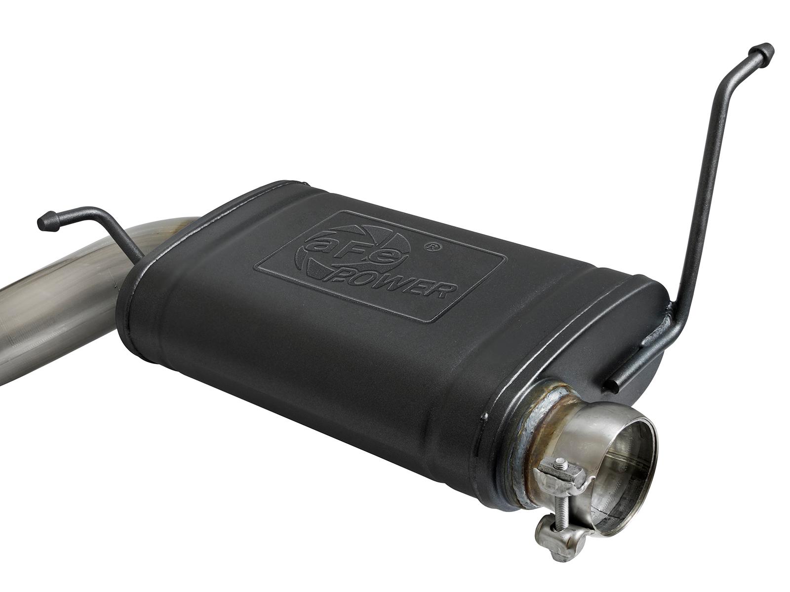 AFE MACH Force-Xp 3 IN 304 Stainless Steel Cat-Back Exhaust System w/ Resonator (2012-2021 Grand Cherokee, Grand Cherokee, Grand Cherokee) - 49-38059