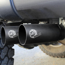 AFE Rebel Series 3 IN to 2-1/2 IN 409 Stainless Steel Cat-Back Exhaust w/Black Tip (2009-2014 F-150) - 49-43080-B