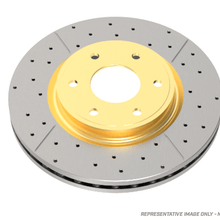 DBA Rear Street Series Xgold Brake Rotor (1988-2001 Integra, Accord, Civic, CRX, Prelude) - DBA475X
