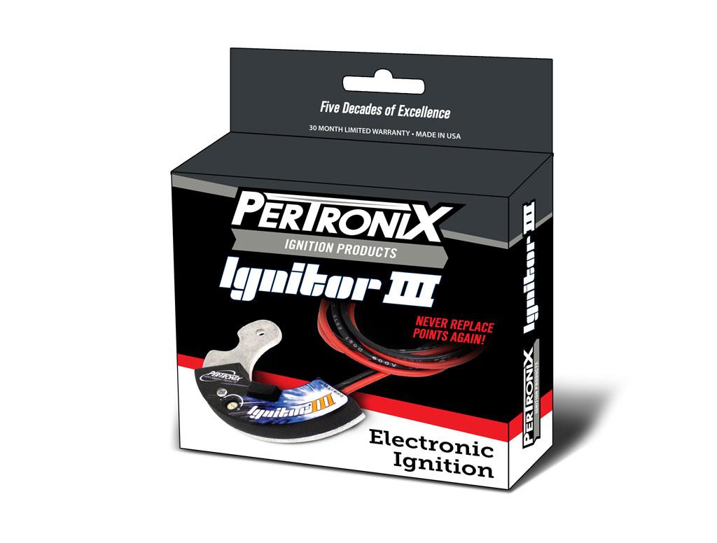 Pertronix Ignitor Iii Kit For Original Bosch Distributors (Aftermarket) # 009 & 050. 4-Cylinder, Single Point, 12-Volt Negative Ground, Non Vacuum Advance. - 71847A