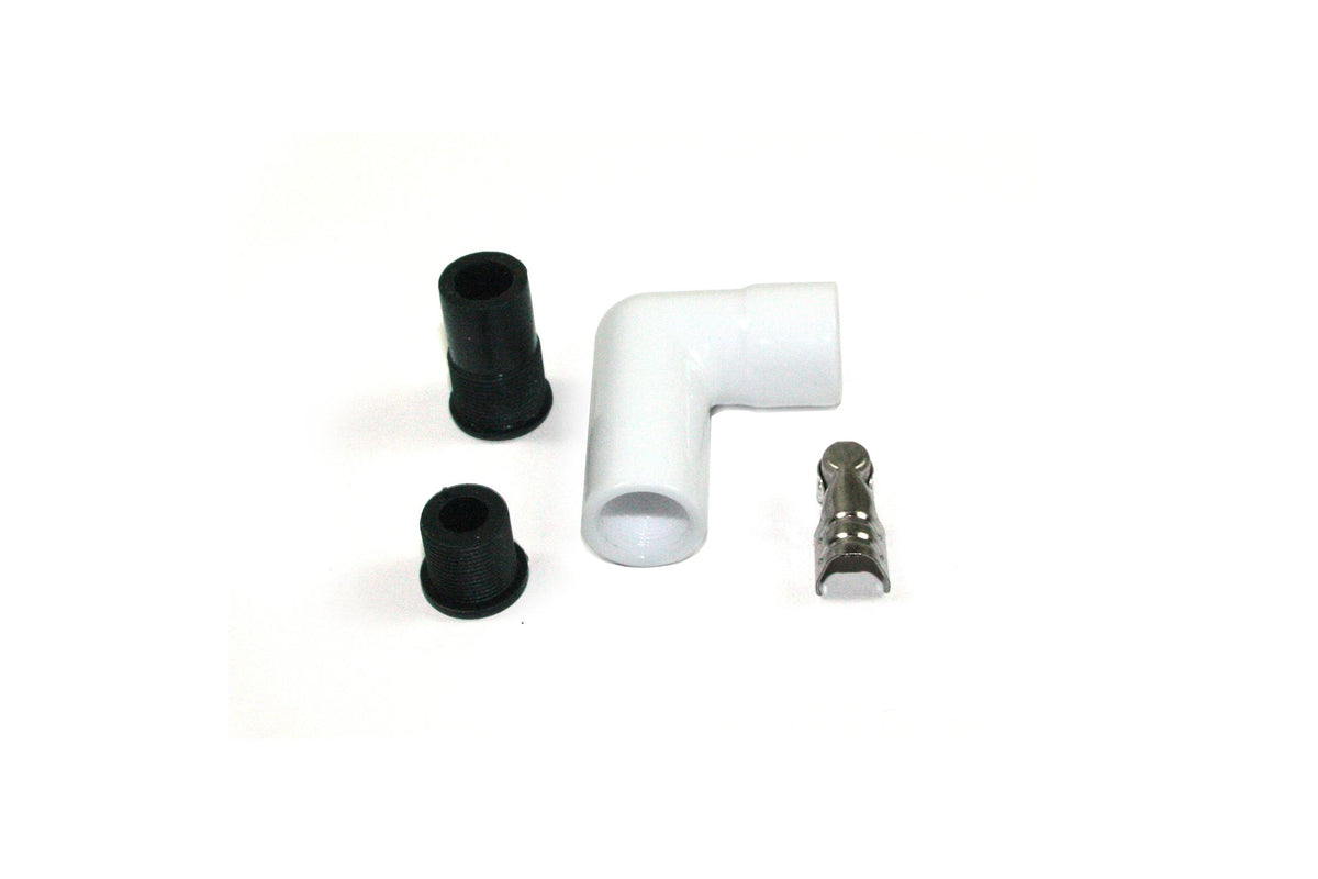 Pertronix 8501Ht-1 White Ceramic Spark Plug Boot 90 Degree - 8501HT-1