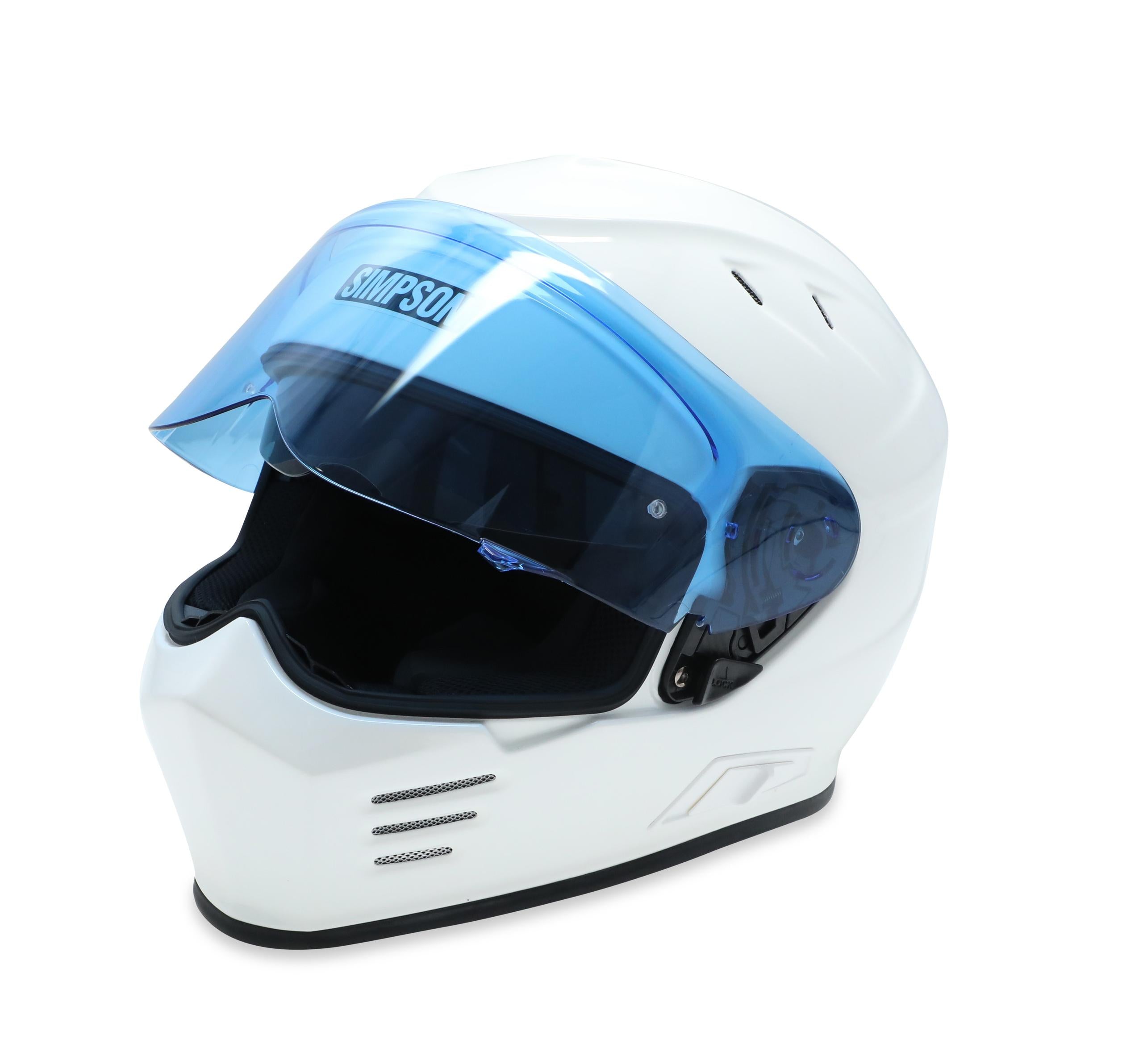 Simpson Racing Simpson Ghost Bandit Dot Lrg White - GBDL1