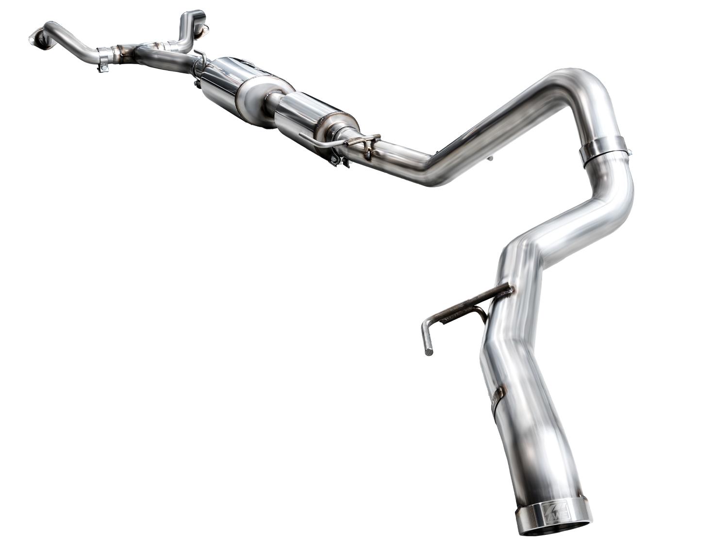 AWE 0FG Exhaust for 3rd Gen Toyota Tundra - BashGuard™ Only - 3015-28063