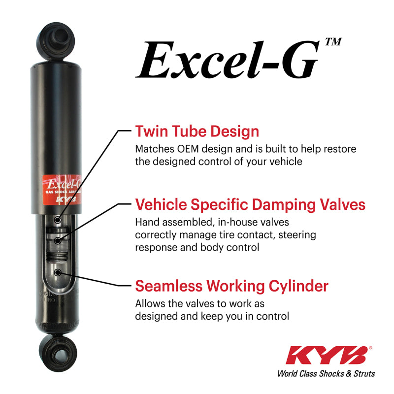 KYB Shocks & Struts Excel-G Front Left ACURA Legend 1986-90