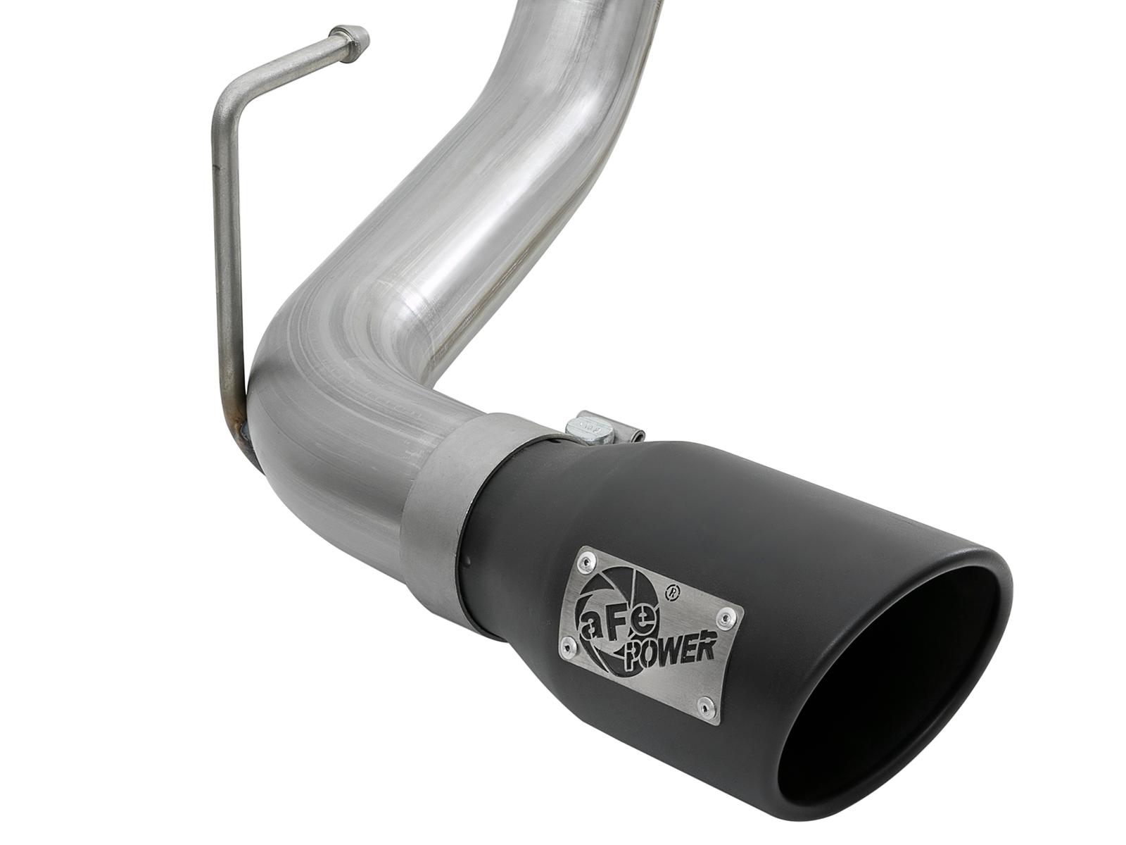 AFE MACH Force-Xp 2-1/2 in 304 Stainless Steel Cat-Back Exhaust w/Black Tips (2016-2021 Tacoma, Tacoma) - 49-46042-B