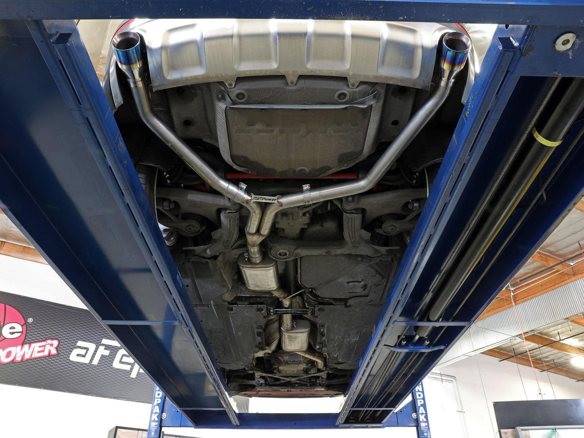 AFE MACH Force-Xp Cat-Back Exhaust System w/ Polished Tip (2013-2016 allroad) - 49-36438-P