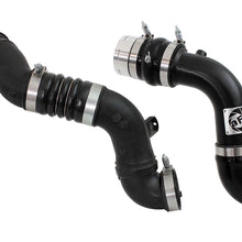 AFE BladeRunner 3 IN Aluminum Cold Charge Pipe Black (2011-2016 F-250 Super Duty, F-350 Super Duty) - 46-20149-B