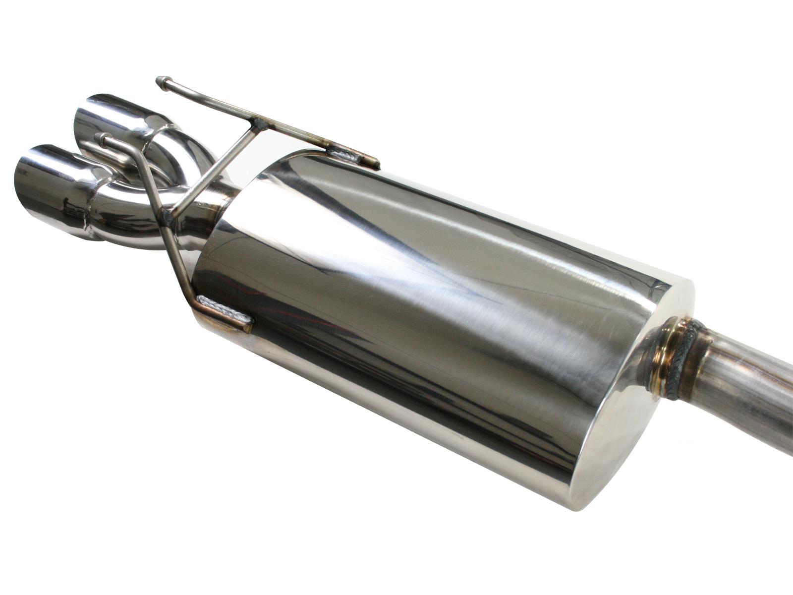 AFE Takeda 2-1/2in 409 Stainless Steel Cat-Back Exhaust System (2012-2015 Civic) - 49-46601