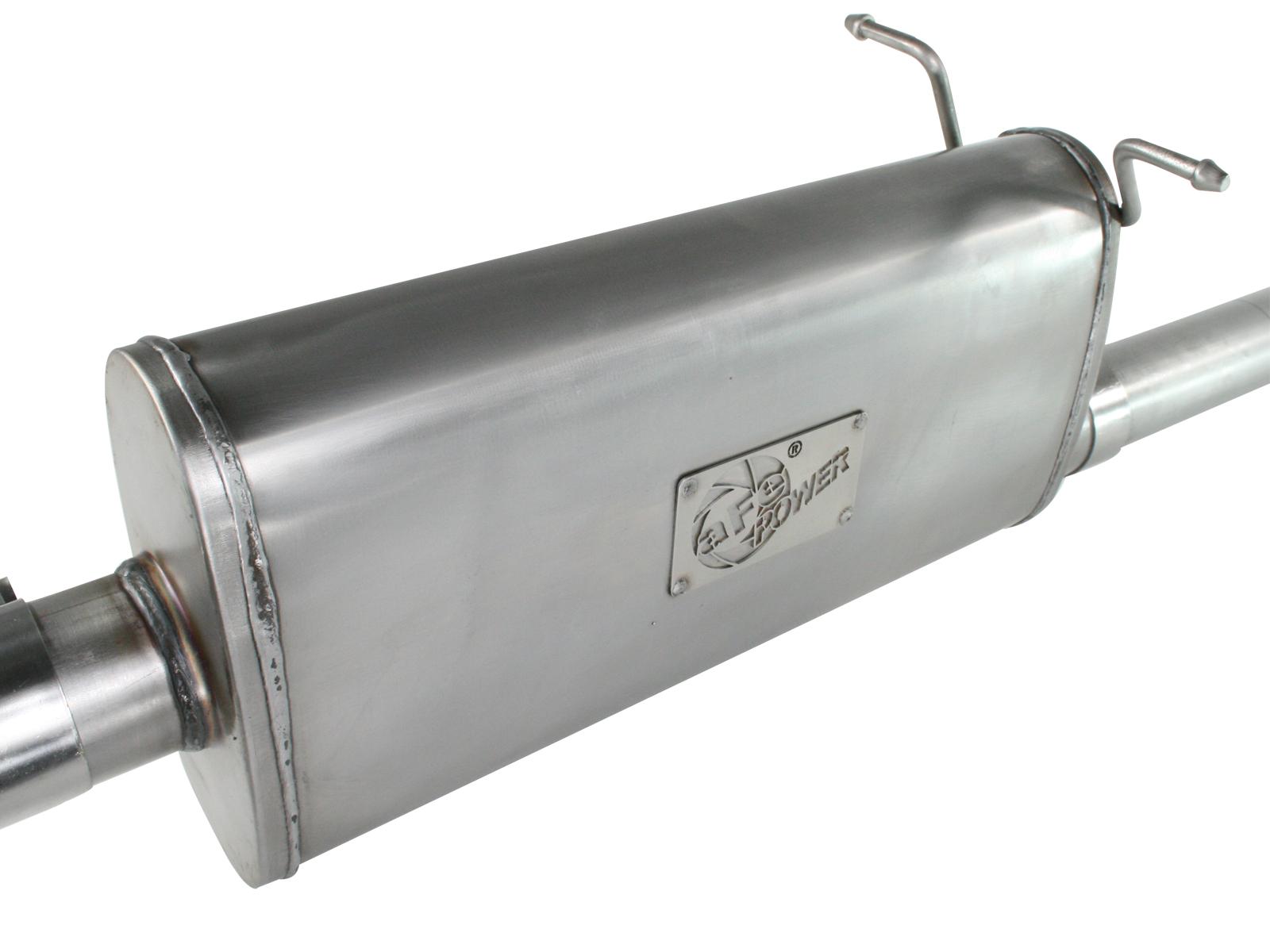 AFE MACH Force-Xp 2-1/2 IN 409 Stainless Steel Cat-Back Exhaust System (1998-2012 Ranger, Ranger, Ranger, Ranger) - 49-43042-1