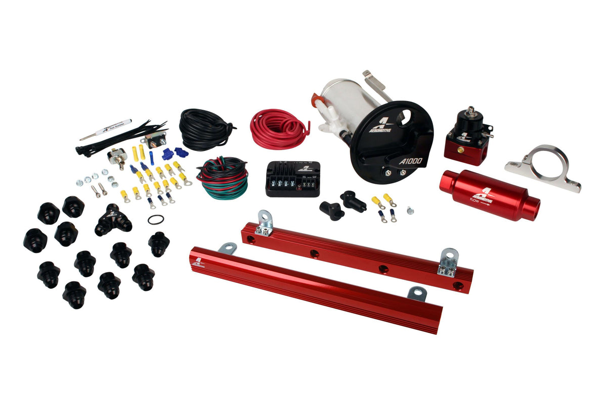 Aeromotive 17313 07-12 Shelby GT500 Stealth A1000 Street Fuel System with 5.4L 4-V Fuel Rails