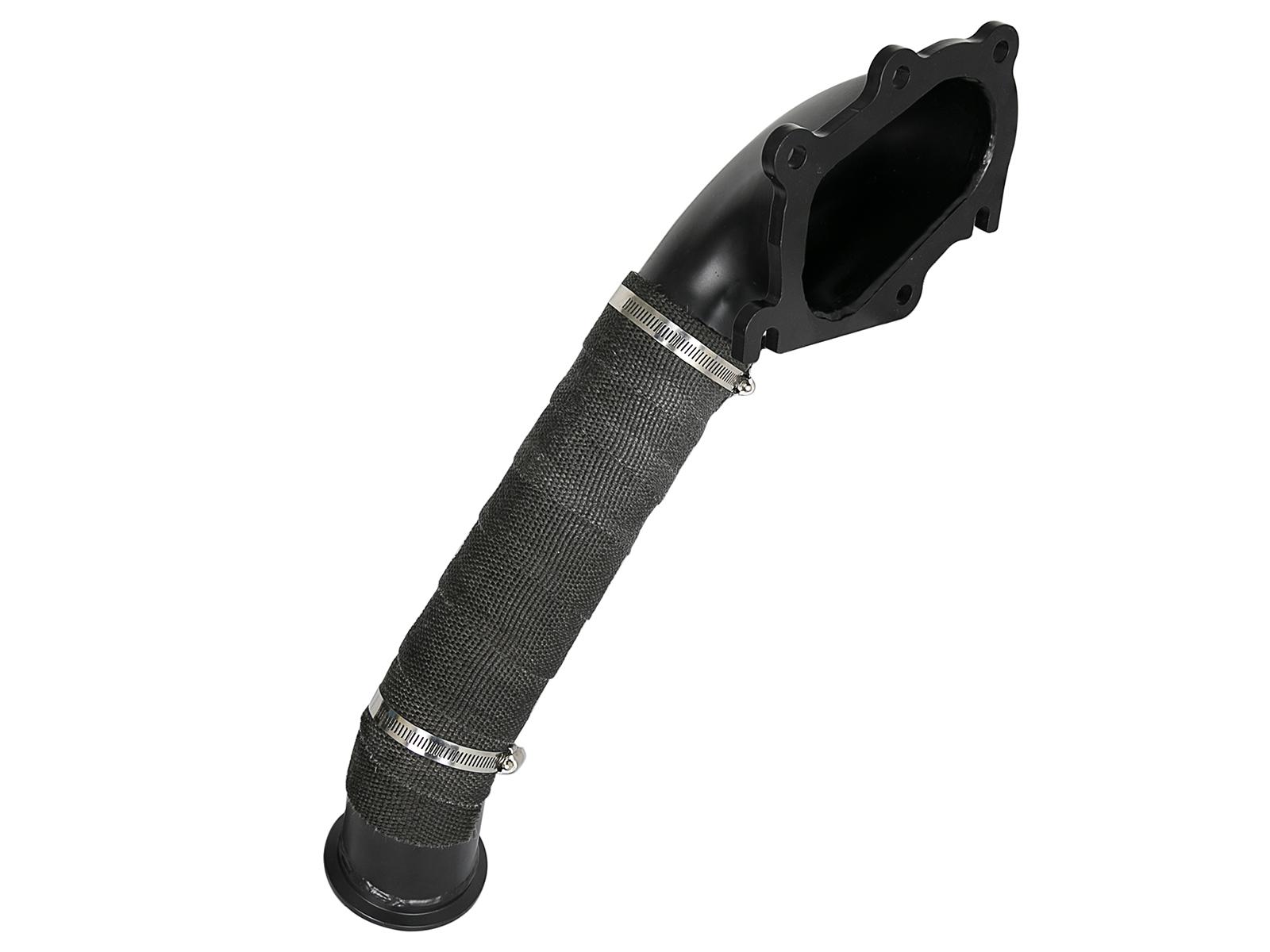 AFE ATLAS 3 IN Steel Downpipe (2001-2004 Silverado 2500 HD, Silverado 3500, Sierra 2500 HD, Sierra 3500) - 49-04093