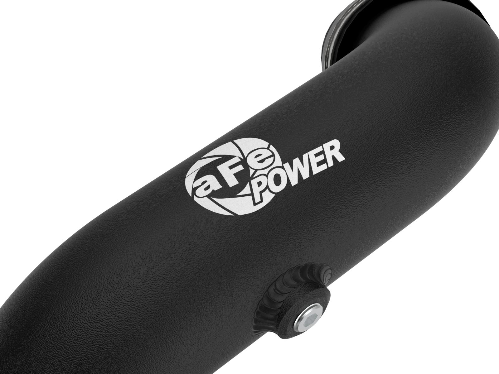 AFE BladeRunner Aluminum Hot & Cold Charge Pipe Kit - Black (2022+ Explorer ST) - 46-20674-B