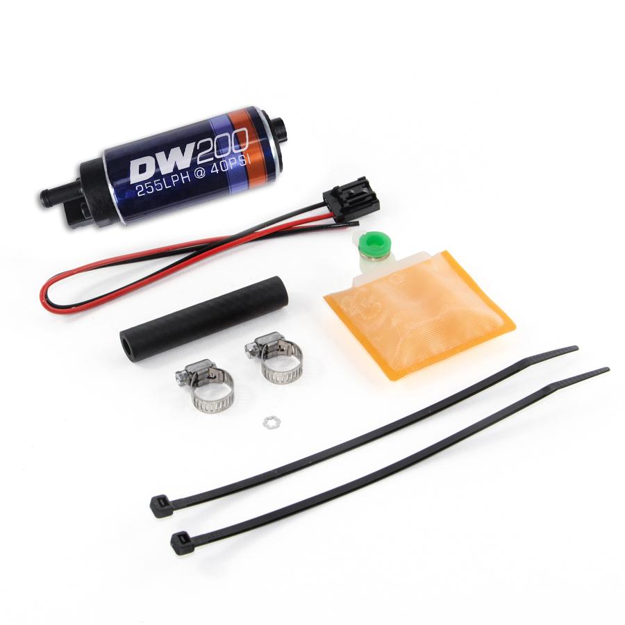 DeatschWerks 255lph in-tank fuel pump w/ 9-0883 install kit (1990-1994 Eclipse) - 9-201-0883
