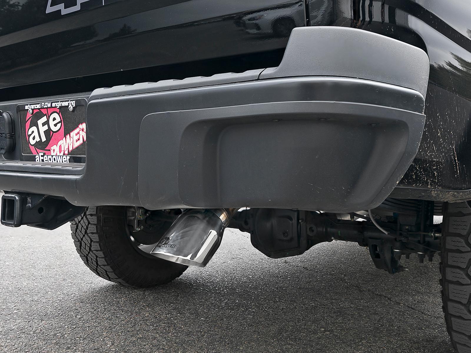 AFE MACH Force-Xp 3 IN 409 Stainless Cat-Back Hi-Tuck Exhaust System w/ Polished Tip (2015-2021 Colorado, Colorado, Canyon, Canyon) - 49-44099-P