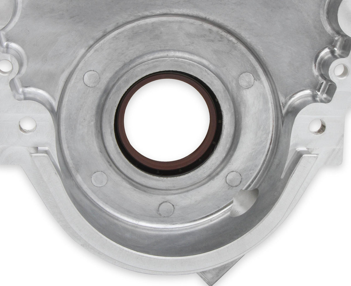 Holley Cast Aluminum Timing Chain Cover.  - 21-152