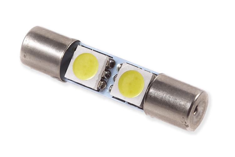 Diode Dynamics - DD0047S - 28mm SMF2 LED Warm White (single) (2001-2006 Stratus) - DD0047S