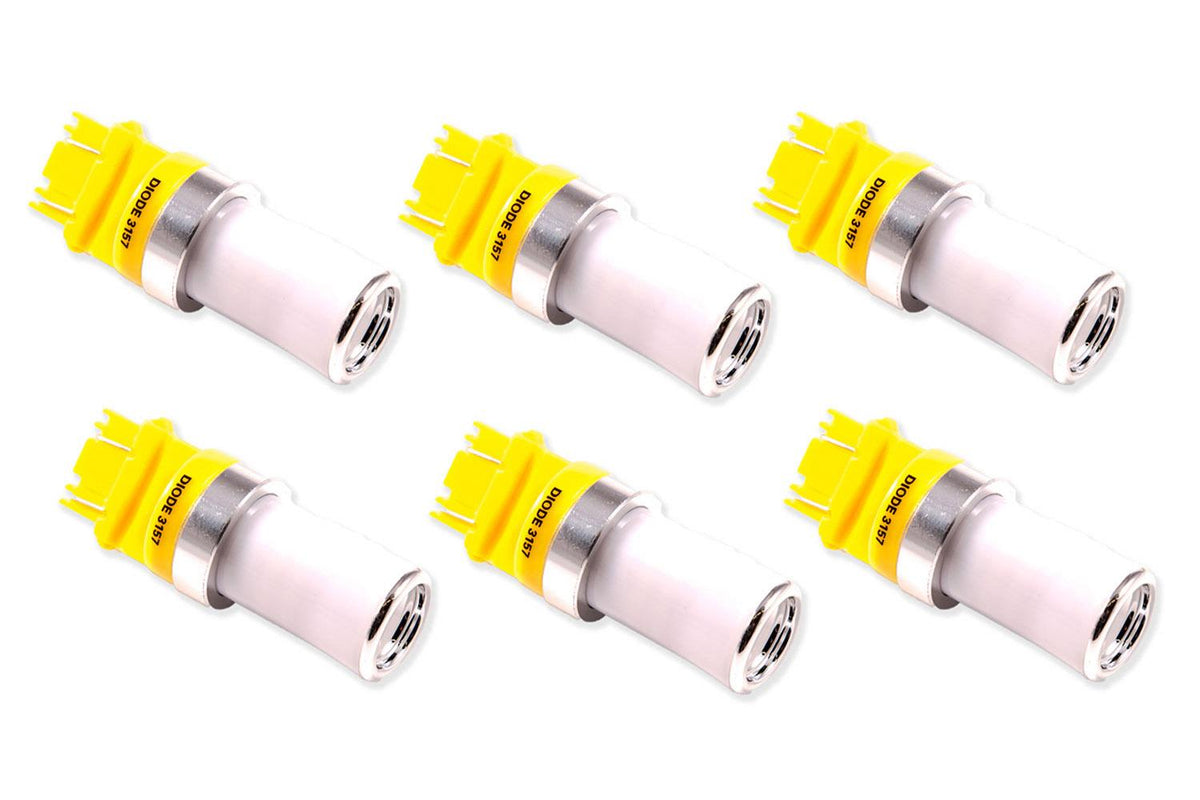 Diode Dynamics - DD0055H - 3157 HP48 LED Amber (six) (2007-2009 Mustang) - DD0055H