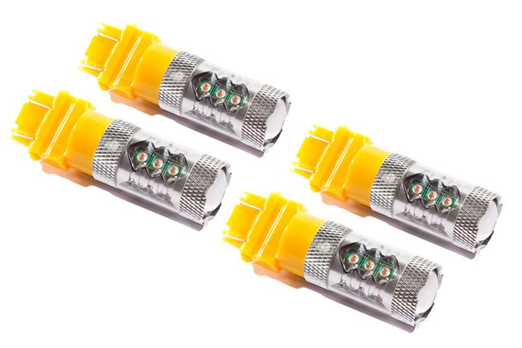 Diode Dynamics - DD0058Q - 3157 XP80 LED Amber (four) (2000-2002 GMC Sierra 2500,2009-2018 Flex) - DD0058Q