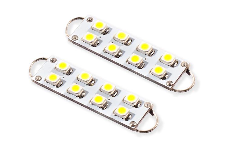 Diode Dynamics - DD0102P - 44mm SML8 LED Cool White (pair) (2006-2019 Charger) - DD0102P