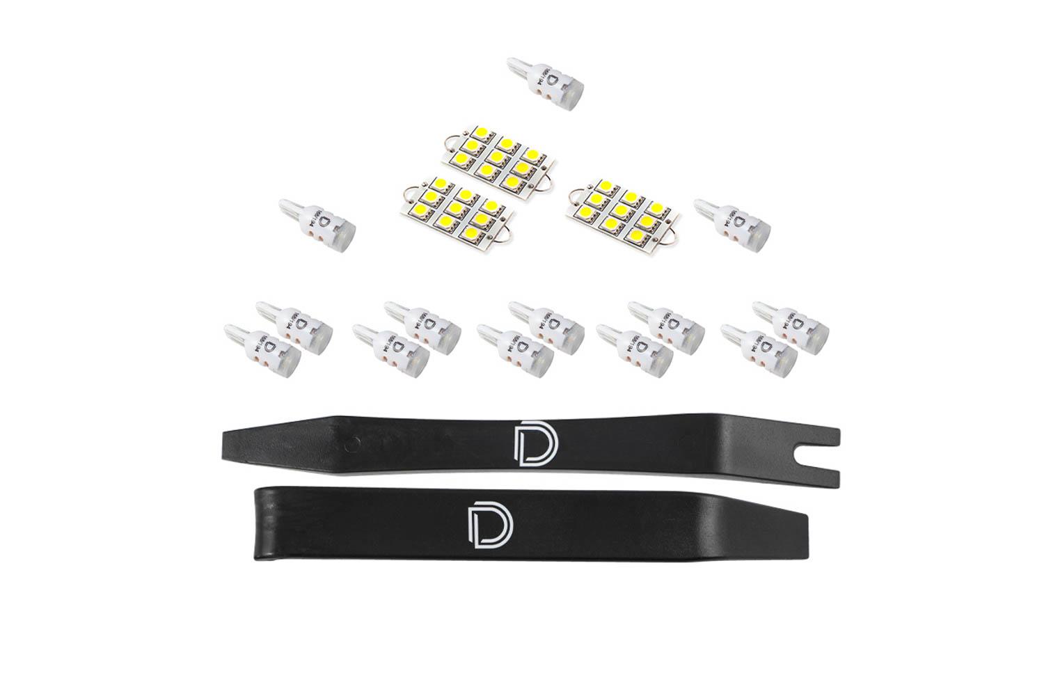 Diode Dynamics Interior LED Kit for 2006-2012 Chevrolet Impala, Cool White Stage 2 - DD0562