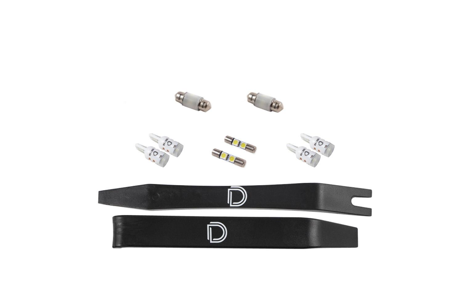 Diode Dynamics Interior LED Kit for 2007-2014 Toyota FJ Cruiser, Cool White Stage 2 - DD0586