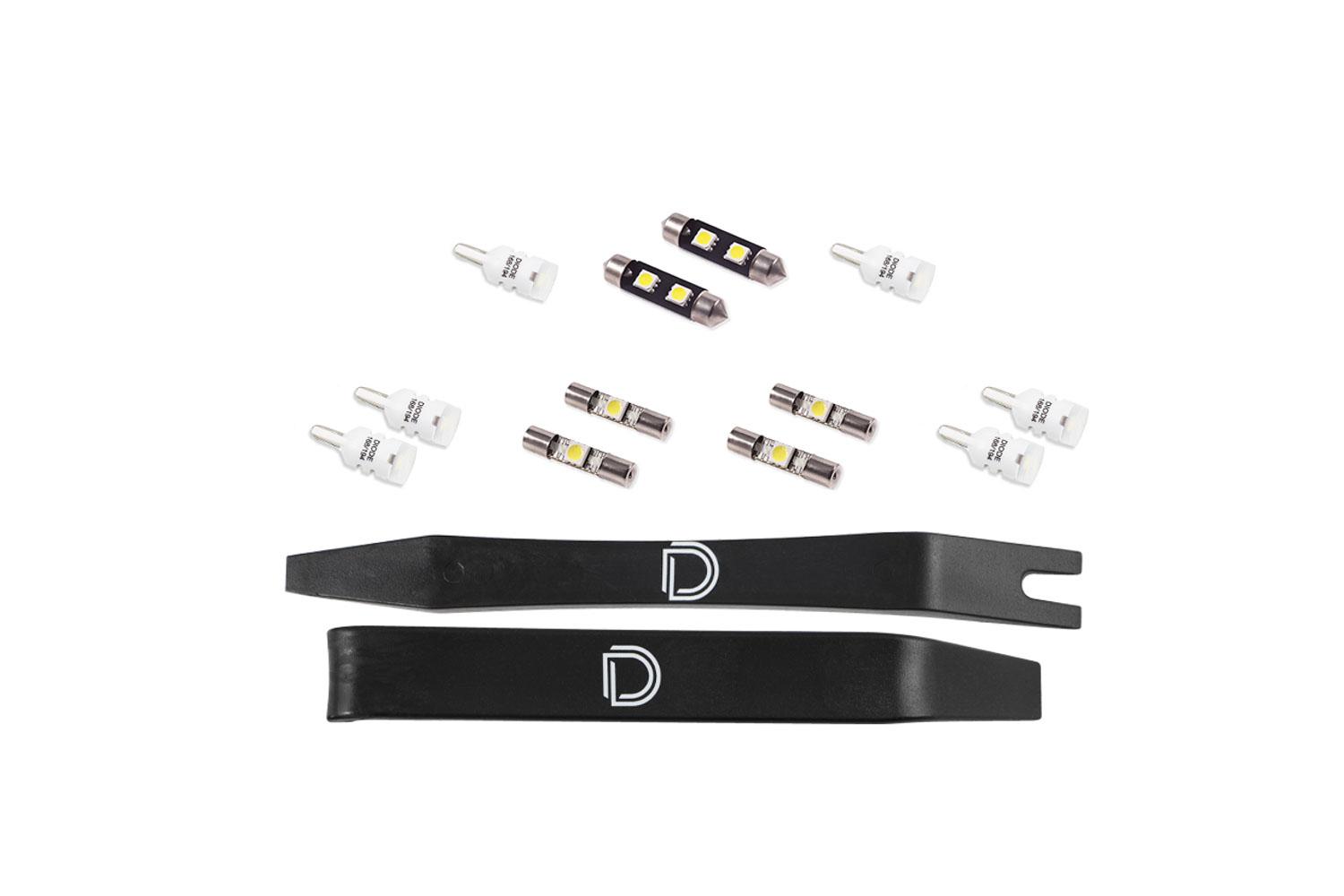 Diode Dynamics Interior LED Kit for 1994-2004 Ford Mustang, Cool White Stage 1 - DD0605