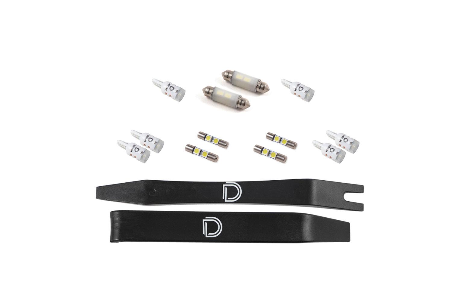 Diode Dynamics Interior LED Kit for 1994-2004 Ford Mustang, Cool White Stage 2 - DD0606