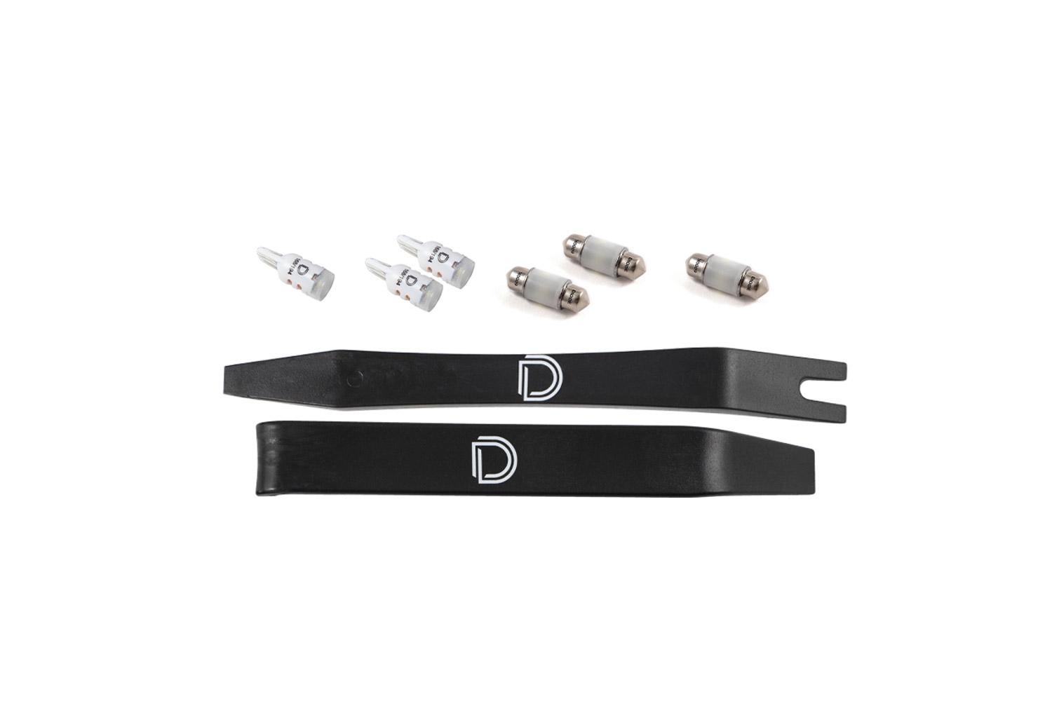 Diode Dynamics Interior LED Kit for 2008-2014 Subaru WRX, Cool White Stage 2 - DD0614