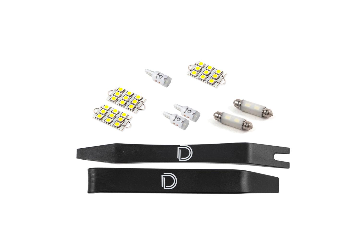 Diode Dynamics Interior LED Kit for 2009-2014 Dodge Challenger, Cool White Stage 2 - DD0624