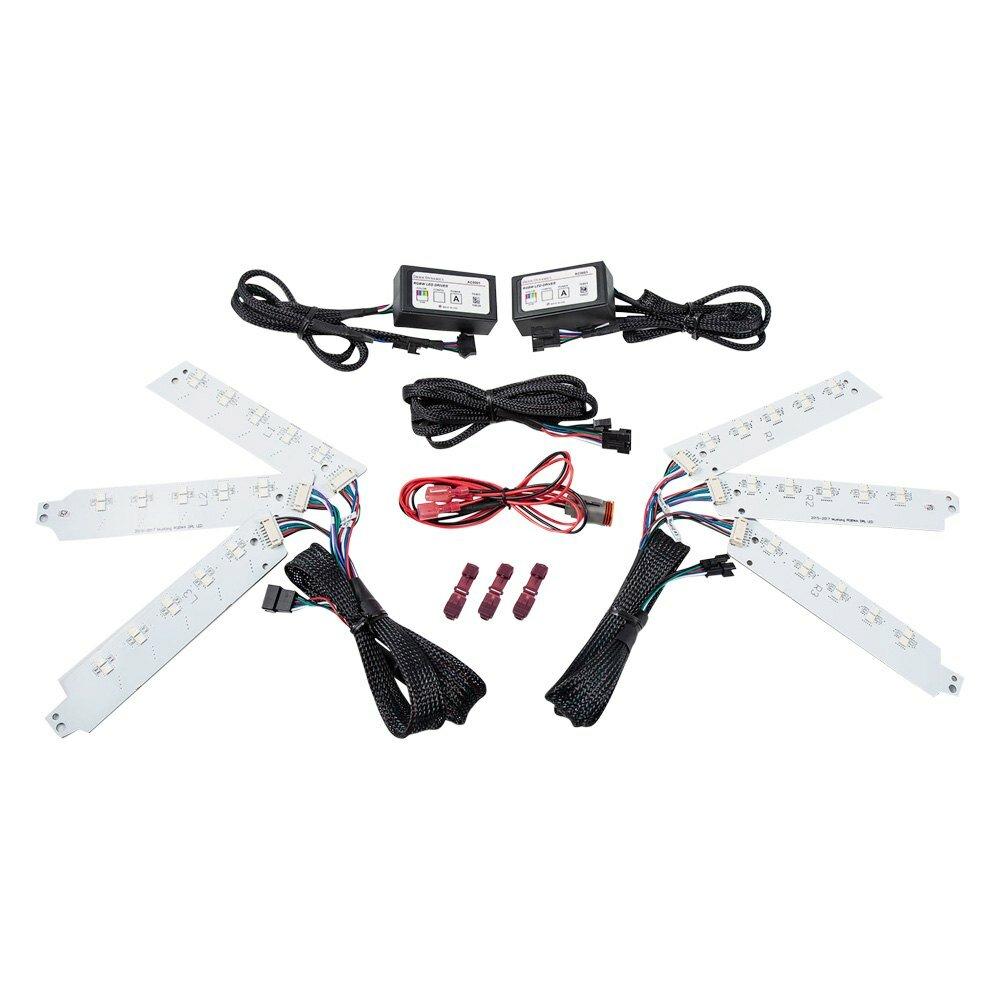 Diode Dynamics - DD2007 - 2015-2016 Ford Mustang RGBW DRL LED Boards (2015-2017 Mustang) - DD2007