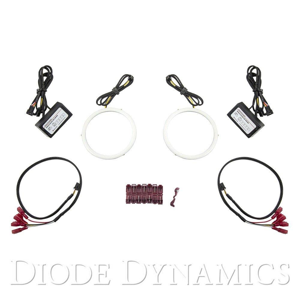 Diode Dynamics - DD2049 - Halo 80mm Red (pair) (2003-2010 Viper) - DD2049