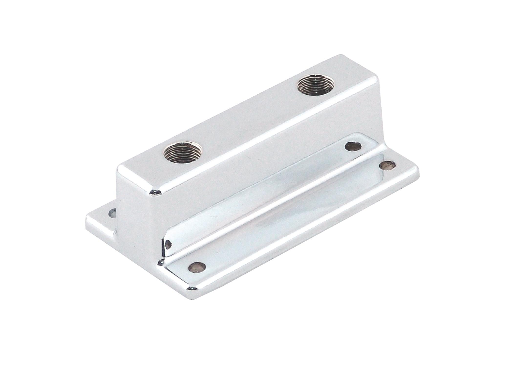 Mr. Gasket Tee Style Fuel Block with 2 Outlets.  - 6150MRG