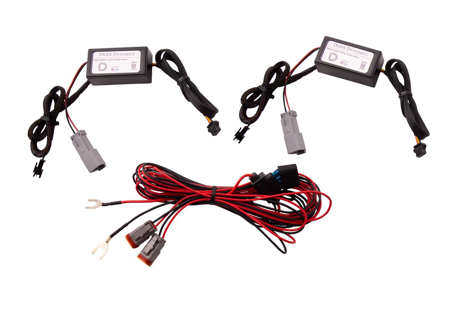 Diode Dynamics Switchback Solid-State Relay Harness Pair Diode Dynamics - DD3067
