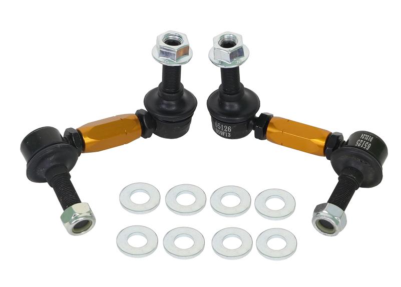 Whiteline Performance Front Sway Bar Link Link Adjustable Extra Heavy Duty 97-13 Chevrolet Corvette Whiteline (1997-2019 Corvette, 350Z, G35) - KLC110