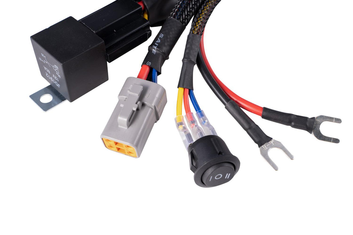 Diode Dynamics Ultra Heavy Duty Single Output 4-pin Wiring Harness - DD4123