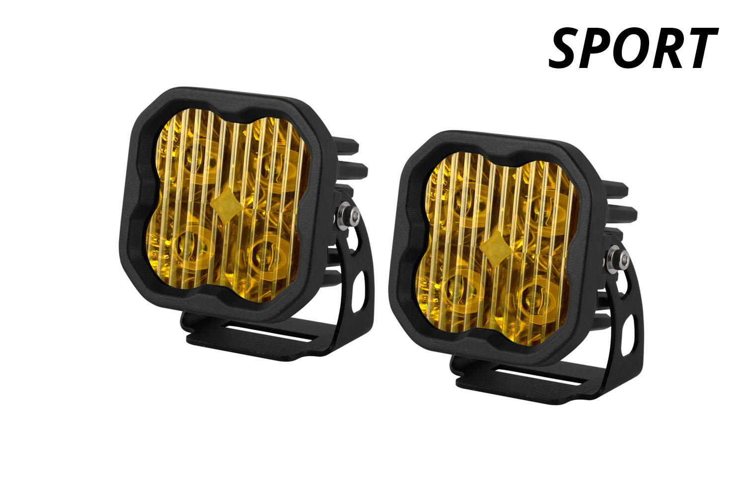Diode Dynamics SS3 Sport ABL Yellow Driving Standard Pair Diode Dynamics - DD6868P