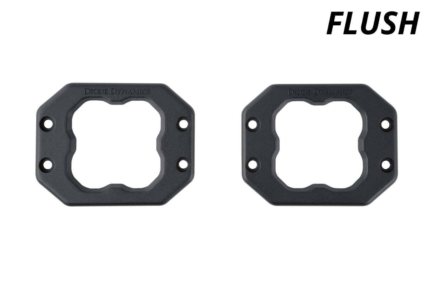 Diode Dynamics SS3 Bezel Flush Mount Pair - DD6370P