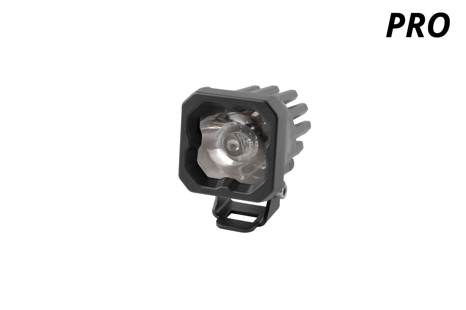 Diode Dynamics - Stage Series C1 LED Pod Pro White Wide Standard RBL (Single) - DD6456S