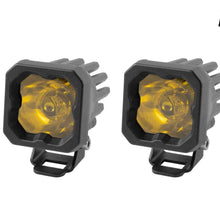 Diode Dynamics - Stage Series C1 LED Pod Pro Yellow Flood Standard ABL (Pair) - DD6463P