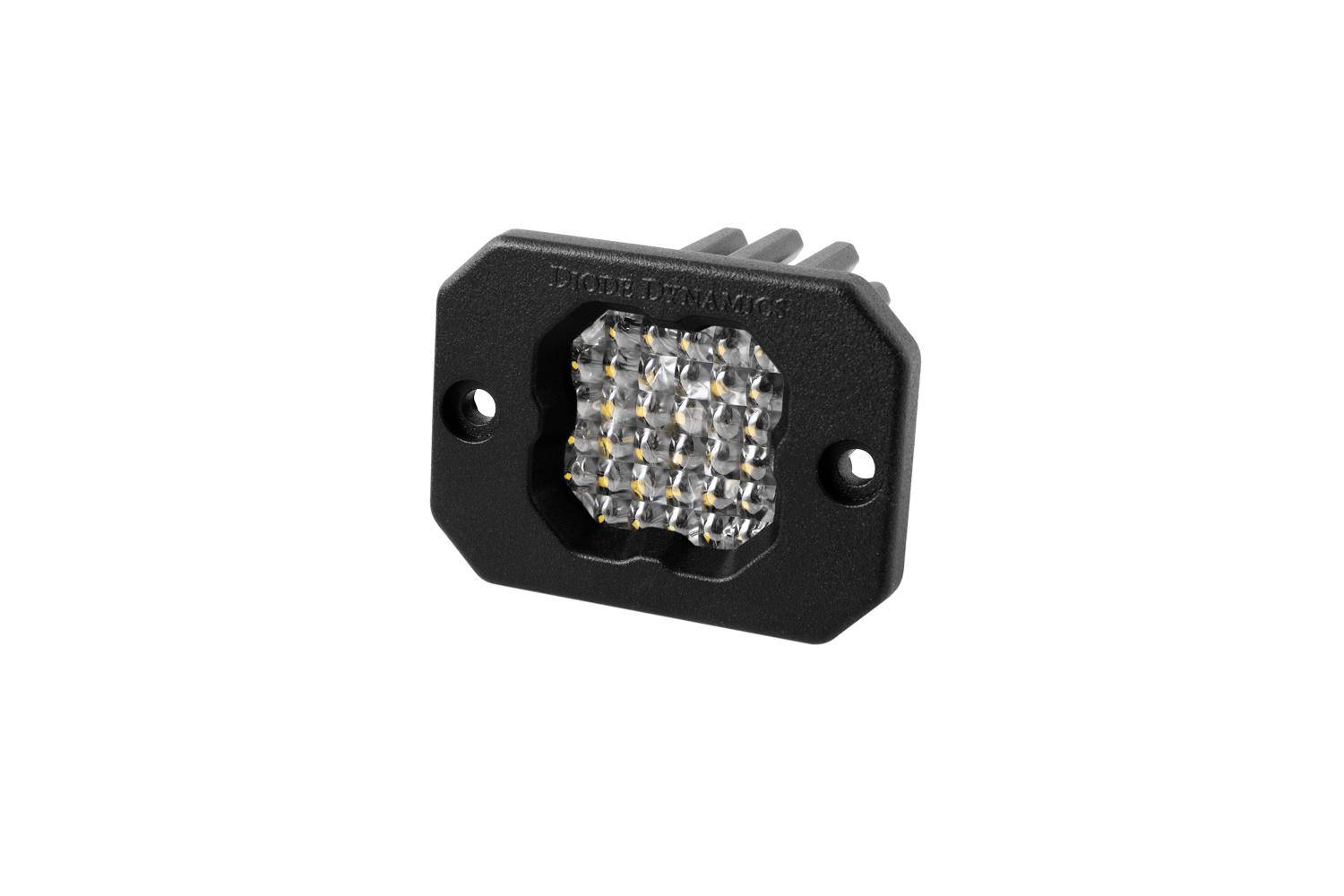 Diode Dynamics - Stage Series C1 LED Pod Sport White Flood Flush ABL (Single) - DD6470S