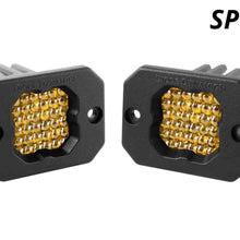 Diode Dynamics - Stage Series C1 LED Pod Sport Yellow Flood Flush ABL (Pair) - DD6473P