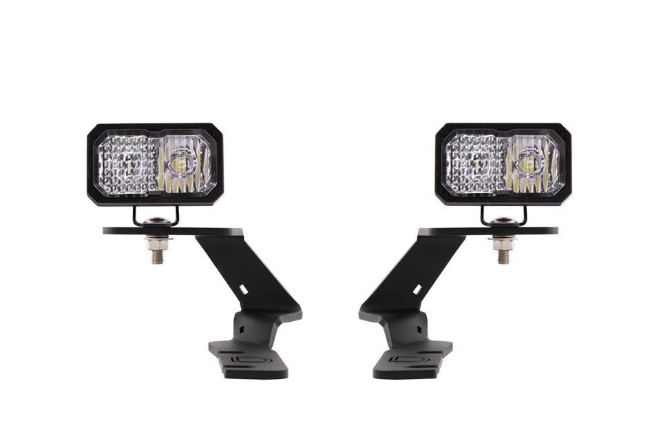 Diode Dynamics Stage Series C2 LED Ditch Light Kit for 2019-2020 Ford Ranger Pro White Combo Diode Dynamics - DD6589