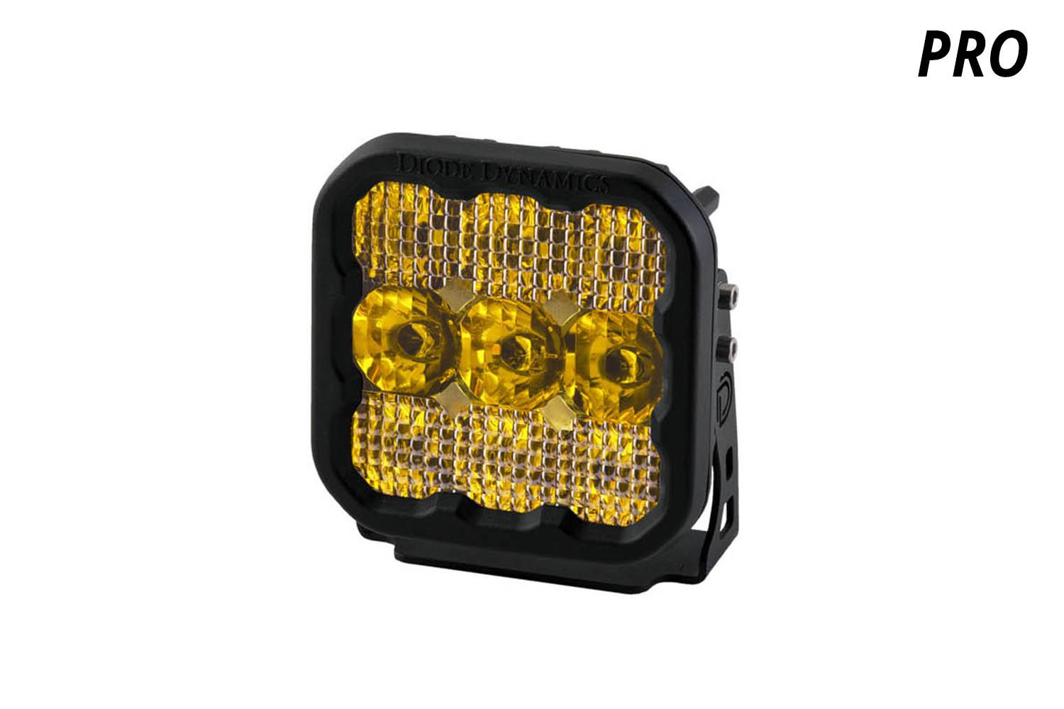 Diode Dynamics SS5 LED Pod Pro Yellow Combo Single Diode Dynamics - DD6778S
