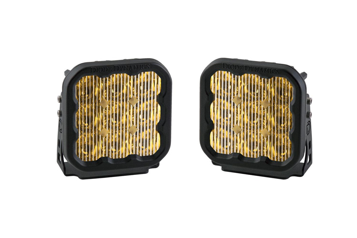 Diode Dynamics SS5 LED Pod Pro Yellow Driving Pair Diode Dynamics - DD6783P