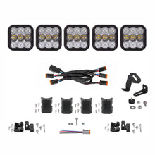 Diode Dynamics SS5 Sport Universal CrossLink 5-Pod Lightbar White Combo Diode Dynamics - DD6796