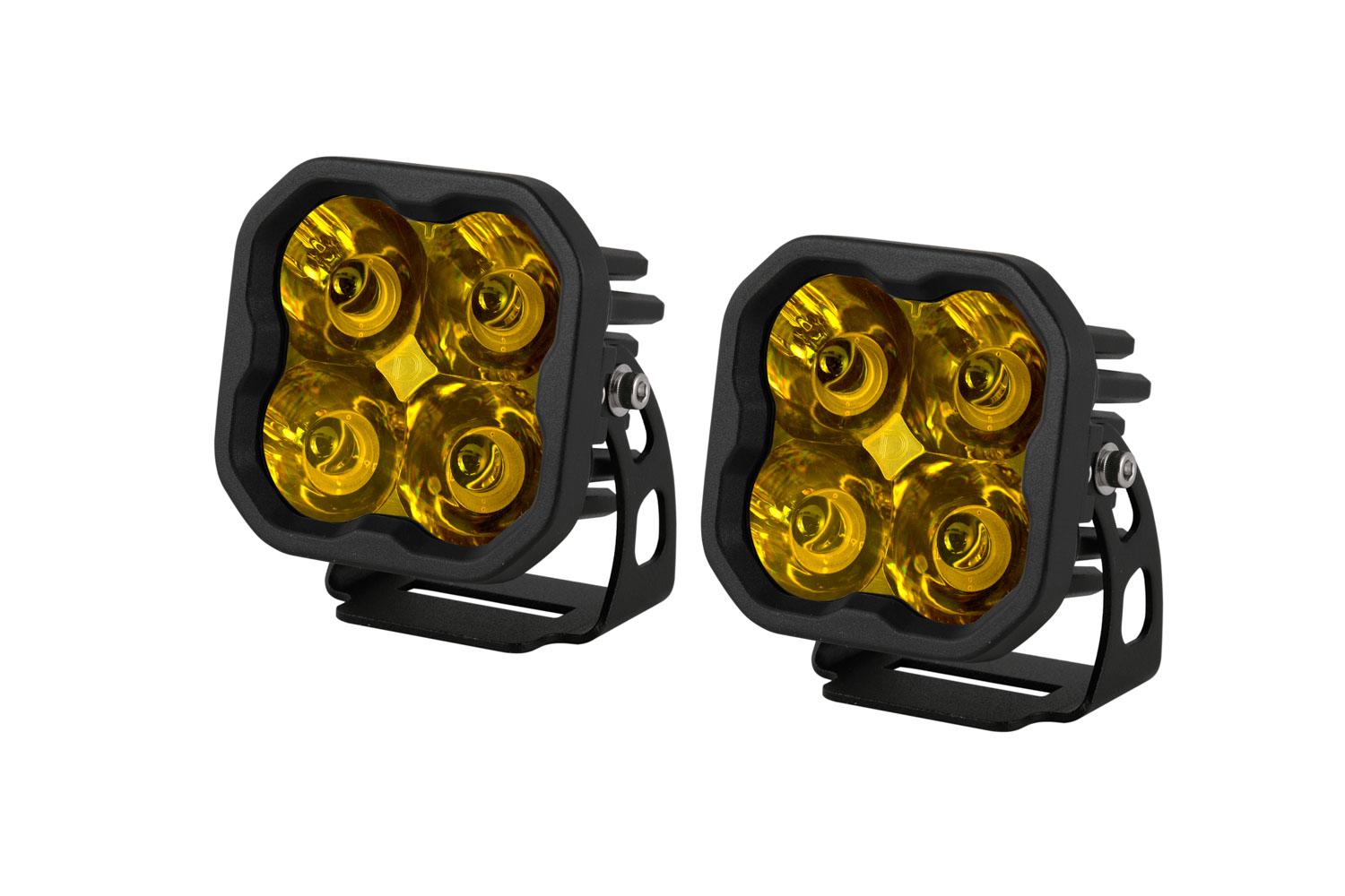 Diode Dynamics SS3 Sport ABL Yellow Spot Standard Pair Diode Dynamics - DD6871P